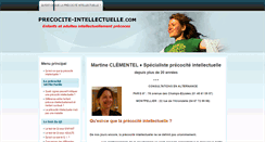 Desktop Screenshot of precocite-intellectuelle.com